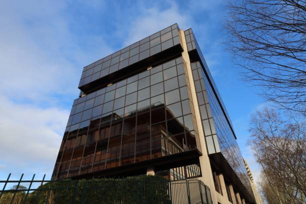 istock Modern office building in Villeurbanne 1299981509