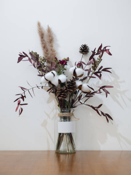 istock A vase of blooming flowers sits on a table in the interior 1299985417