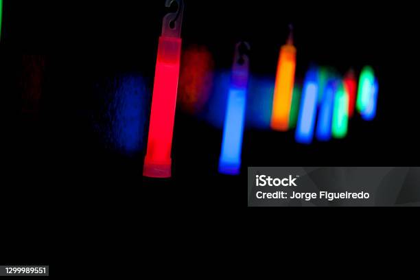 Hand With Fluorescent Ethnic Pattern Holding Neon Pencil Fluorescent Paint  And Pencil Are On The Table Body Art Concept Stock Photo - Download Image  Now - iStock