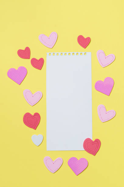 istock Valentines day background with hearts 1299998697