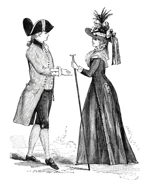 ルイ16世とマリー・アントワネット(1787年) - louis xvi点のイラスト素材／クリップアート素材／マンガ素材／アイコン素材