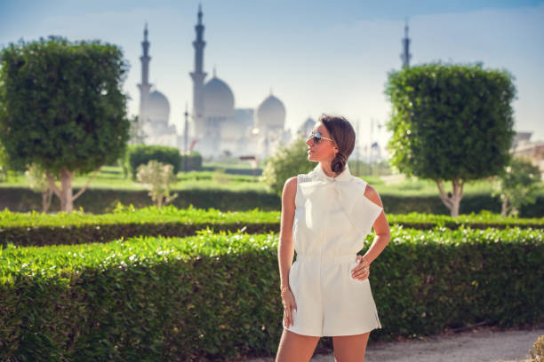 istock Beautiful Woman in Abu Dhabi 1300001616