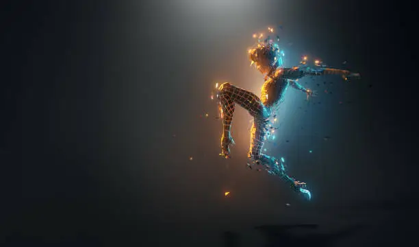 Photo of Futuristic Woman Dance Pose