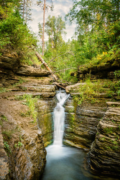 Vasca dei diavoli South Dakota - foto stock