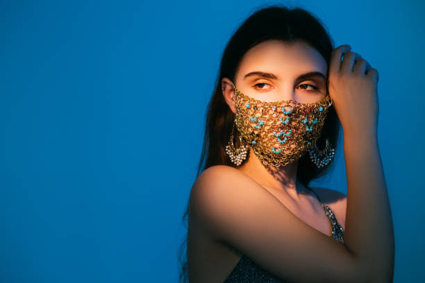 istock covid-19 accessory party look model oriental mask 1300048600