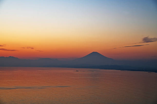 istock Sunset of Shonan Beach 1300054726
