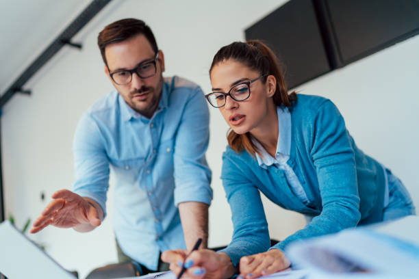 istock Business team working together on a new project 1300055295