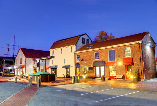 istock Bowen's Wharf in Newport, Rhode Island 1300061504