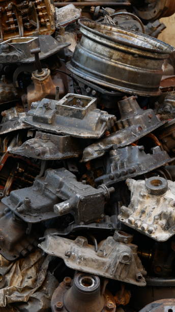 istock background of damage and rusty old car machine 1300065504