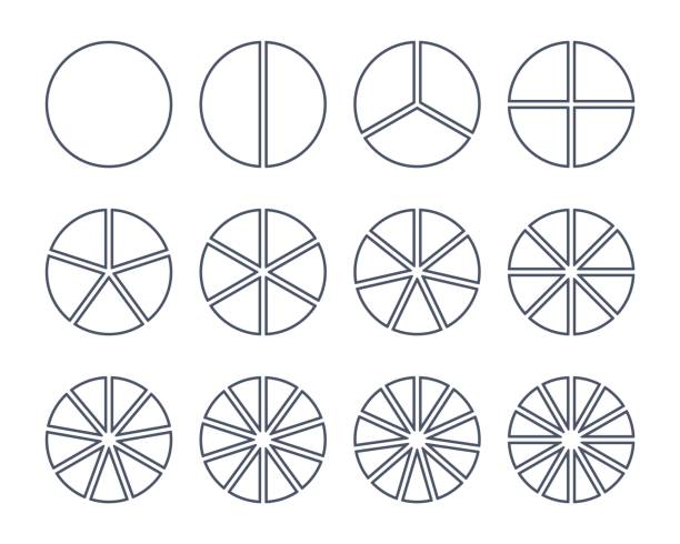 원형 차트 - pie stock illustrations