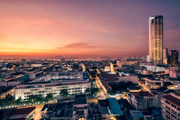 istock View of Penang Island with iconic building 1300076846