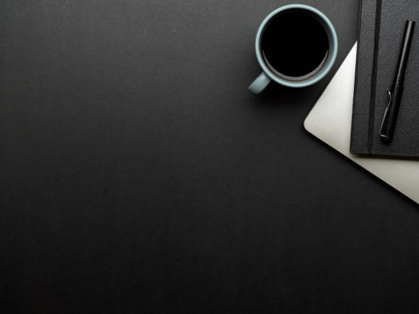 istock Workspace with laptop, stationery, coffee cup and copy space in home office room 1300078788