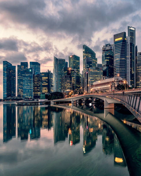istock Singapore corporate and office buildings 1300083240