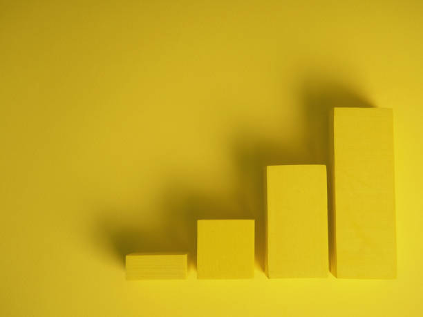 istock pedestal squares shadows on a yellow background 1300084013