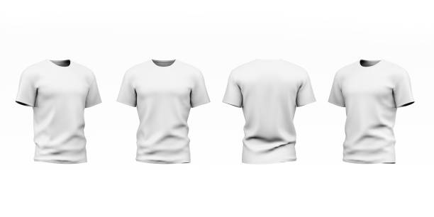 istock Male t-shirt mockup 1300085519
