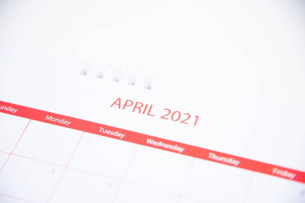 istock Blurred calendar 2021 in planning concept 1300087593