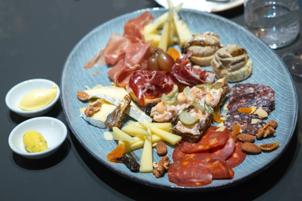 istock cold cut plate for eat with wine 1300091352