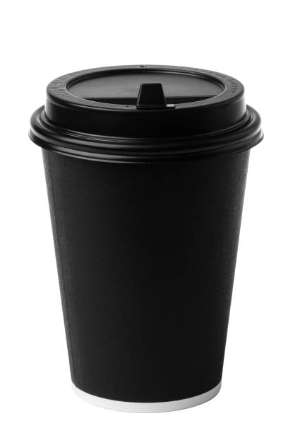 istock Paper cup of coffee isolated on white background 1300094046