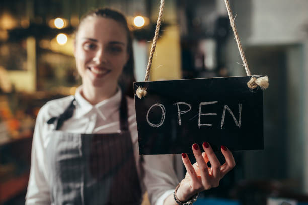 istock woman in restaurant 1300106560