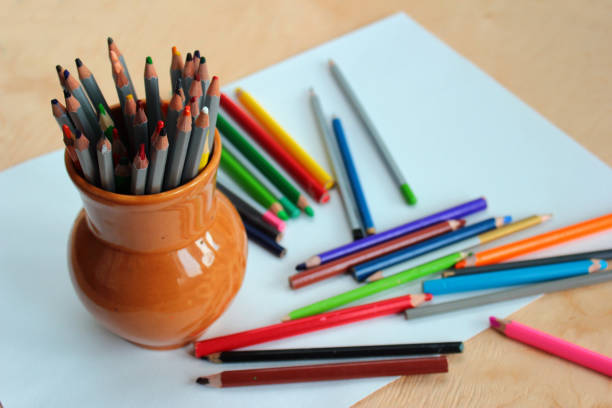 istock Colorful pencils ready for drawing 1300109510