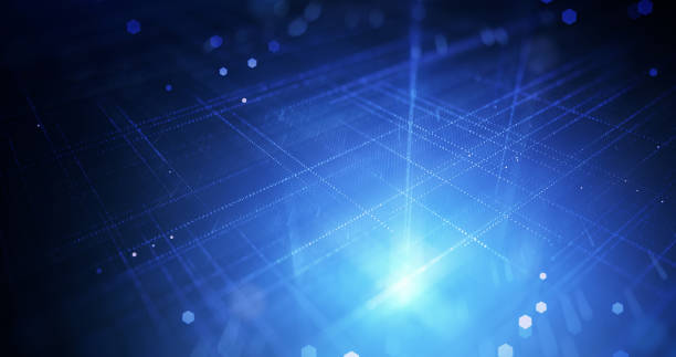 istock Abstract Technology Background - Blue, Network, Futuristic 1300119802