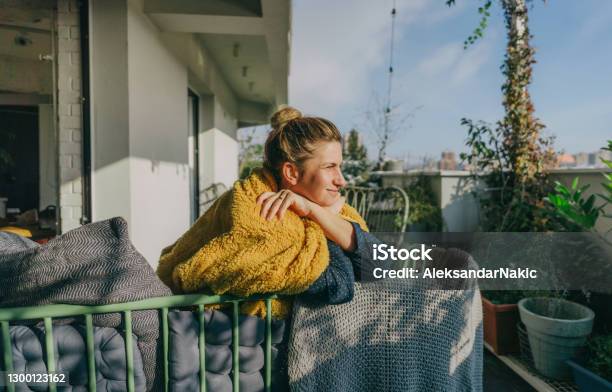 Relaxing Morning On My Terrace Stock Photo - Download Image Now - Sun, Springtime, Sunlight