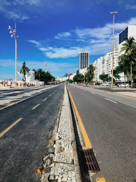 istock Copacabana beach bike lane 1300130881