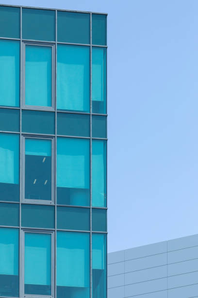 istock Close-up of an anonymous office building, Spain. 1300134666