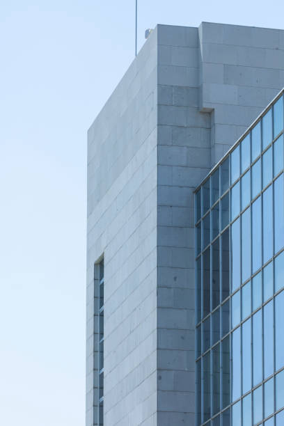 istock Close-up of an anonymous office building, Spain. 1300135257