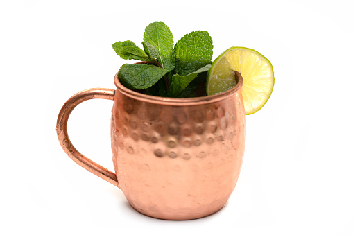 Delicious Moscow mule drink