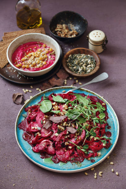 istock Leftover Turkey Pasta with Creamy Beet Sauce 1300139191