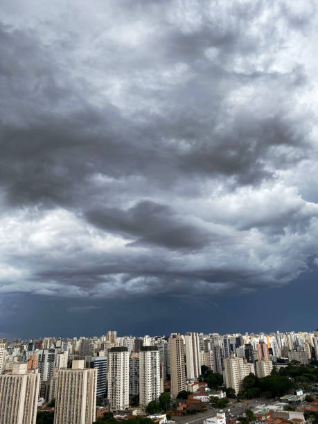 istock Storm in the big city. 1300140665