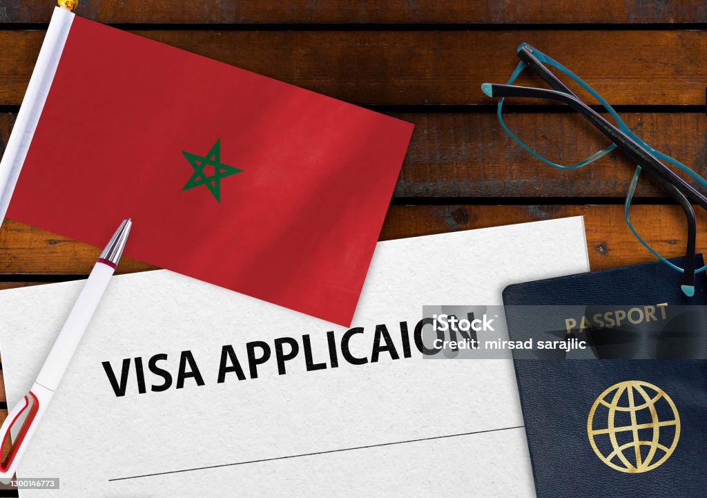 Morocco Visa Application Form Stock Photo Download Image Now Embassy Morocco Agreement morocco-visa-application-form-stock-photo-download-image-now-embassy-morocco-agreement