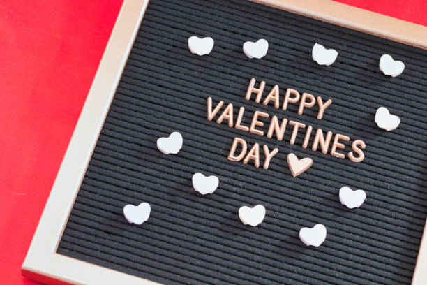 istock happy valentine's day on red background 1300151810