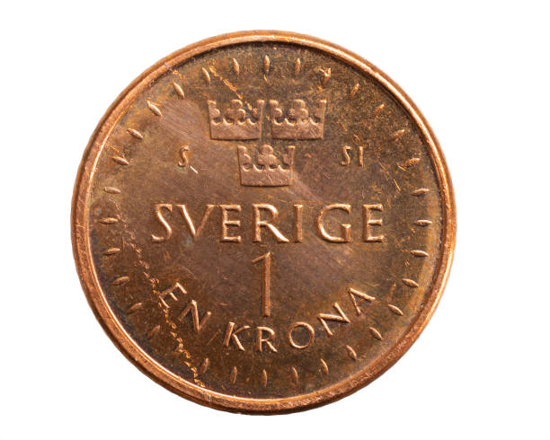 istock one swedish krona coin isolated on white background 1300153344