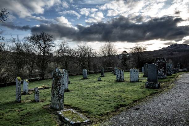 istock Tombstones Of The Scottish Borders. 1300156843