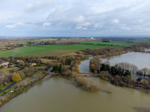 istock Flooding at Abingdon-on-Thames, Oxfordshire 1300163432