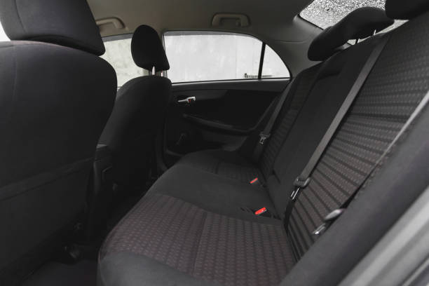 istock Car interior, part of back seats, close 1300164683