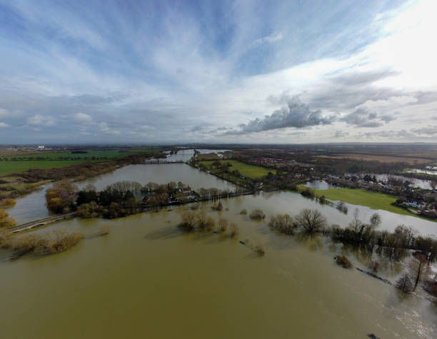 istock Flooding at Abingdon-on-Thames, Oxfordshire 1300165864