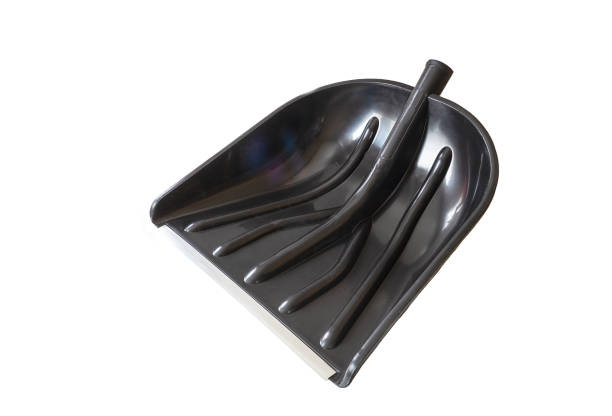Shovel from plastic arts insulated on white background