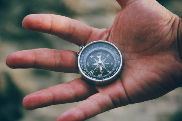 istock compass in open hand of man 1300175032
