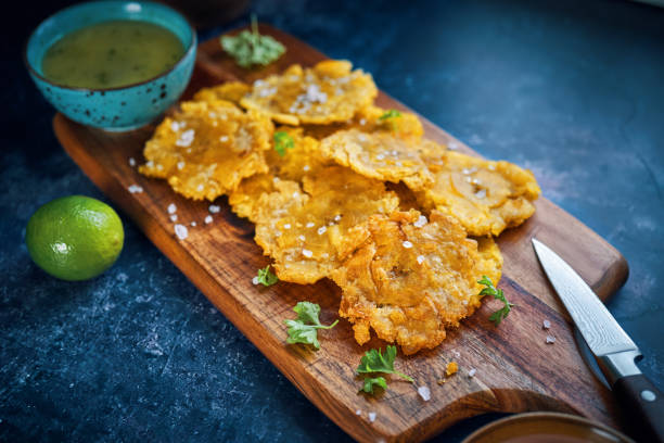 istock Tostones Puerto Rican Fried Plantains 1300178229