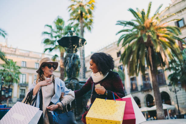 istock Shopping in Barcelona 1300178430