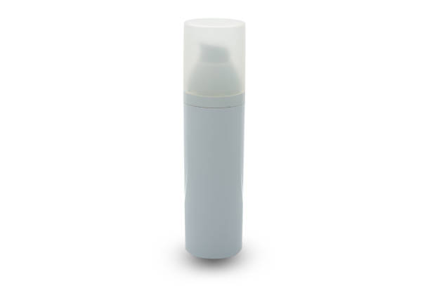 istock white and in color non transparent bottle for cosmetics without sticker 1300181869