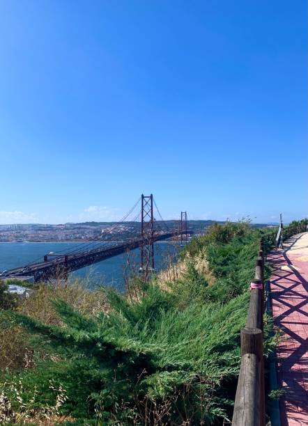 istock Tagus river The 25th April Bridge view 1300194652