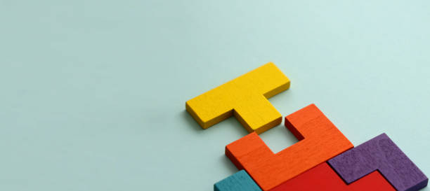 Wooden Geometric Shapes, Toy Blocks