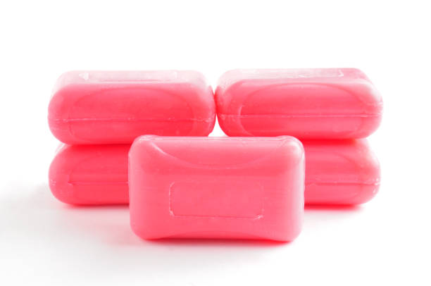 istock Soap for household use on a white background 1300199875