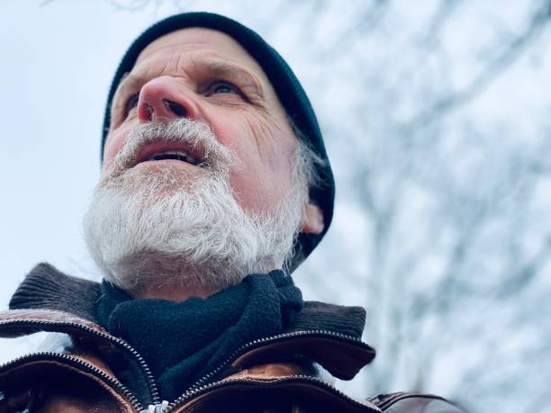 istock Walking senior man in headshot 1300200267