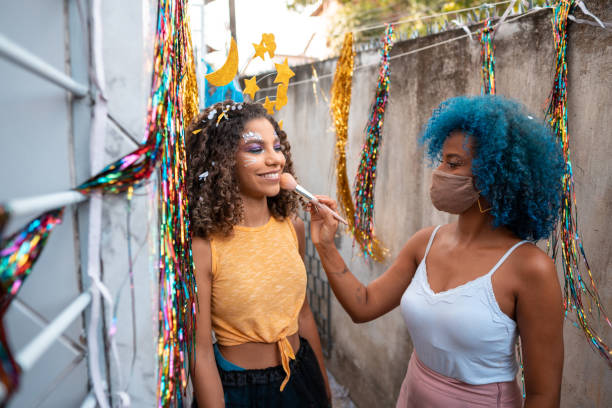istock Make-up at the carnival during the pandemic 1300202011