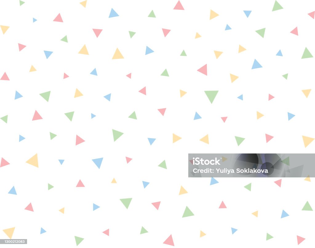 Spring And Summer Background Simple Light Bright Seamless Pattern With ...